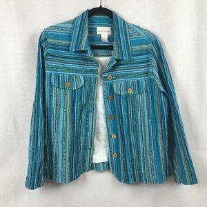 💋 Draper’s & Damon’s PL light button jacket